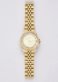 Orologio in acciaio con brill