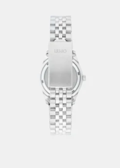 Orologio in acciaio con brill