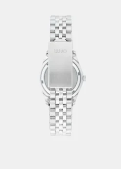 Orologio in acciaio con brill