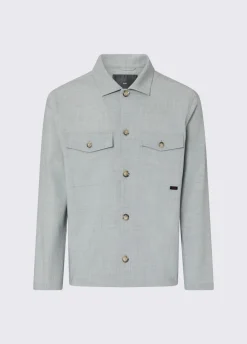 Overshirt in misto lana