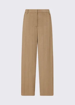 Pantalone balloon in tessuto resca