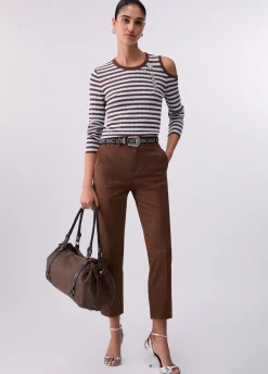 Pantalone chino capri