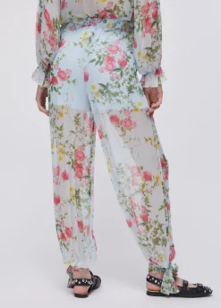 Pantaloni a fiori