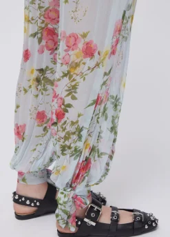 Pantaloni a fiori