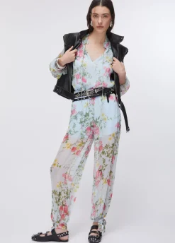 Pantaloni a fiori