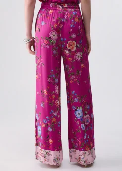 Pantaloni a fiori