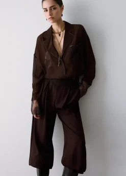 Pantaloni ampi con coulisse