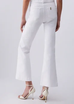 Pantaloni a vita alta con bottoni