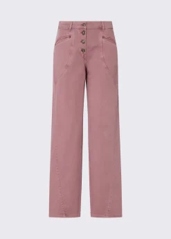 Pantaloni baggy a vita bassa