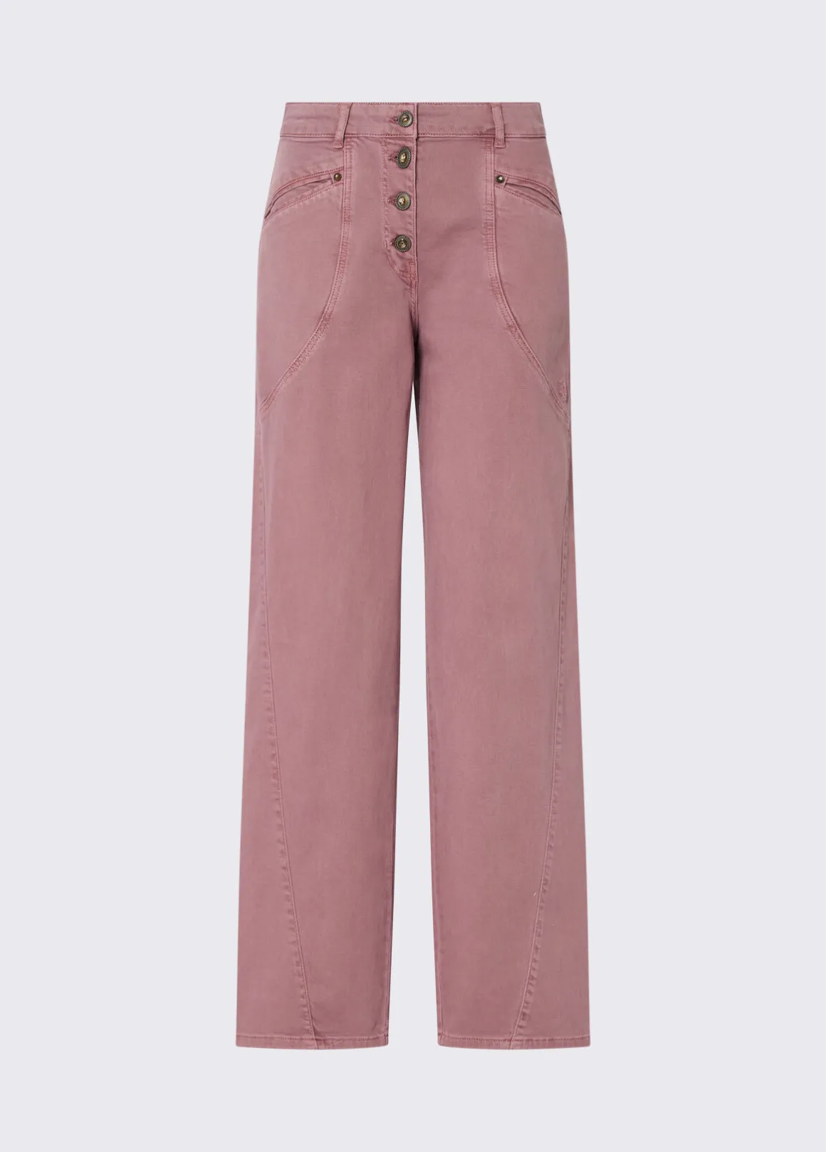 Pantaloni baggy a vita bassa