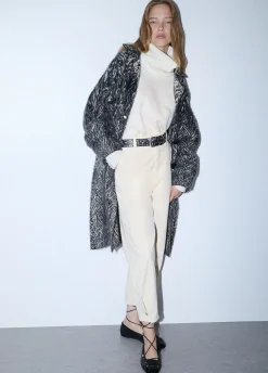 Pantaloni boyfriend in velluto