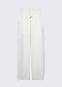 Pantaloni cargo in mesh