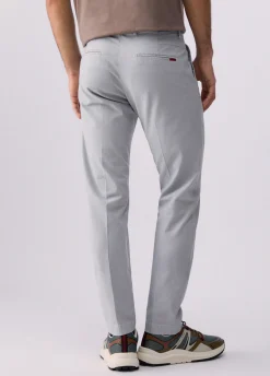 Pantaloni chino chevron