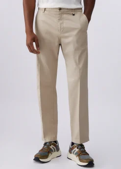 Pantaloni chino con coulisse