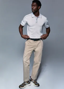 Pantaloni chino con coulisse