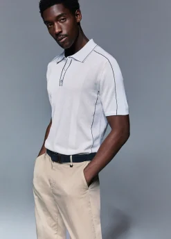 Pantaloni chino con coulisse