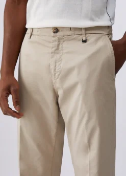 Pantaloni chino con coulisse