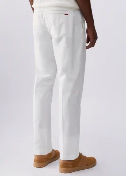 Pantaloni chino con coulisse