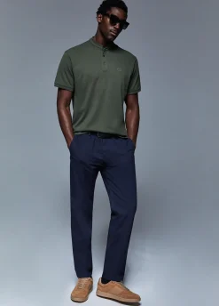 Pantaloni chino con coulisse