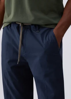 Pantaloni chino con coulisse
