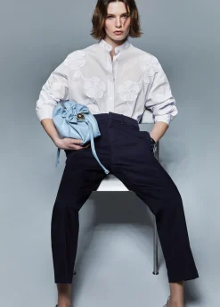 Pantaloni chino con patte