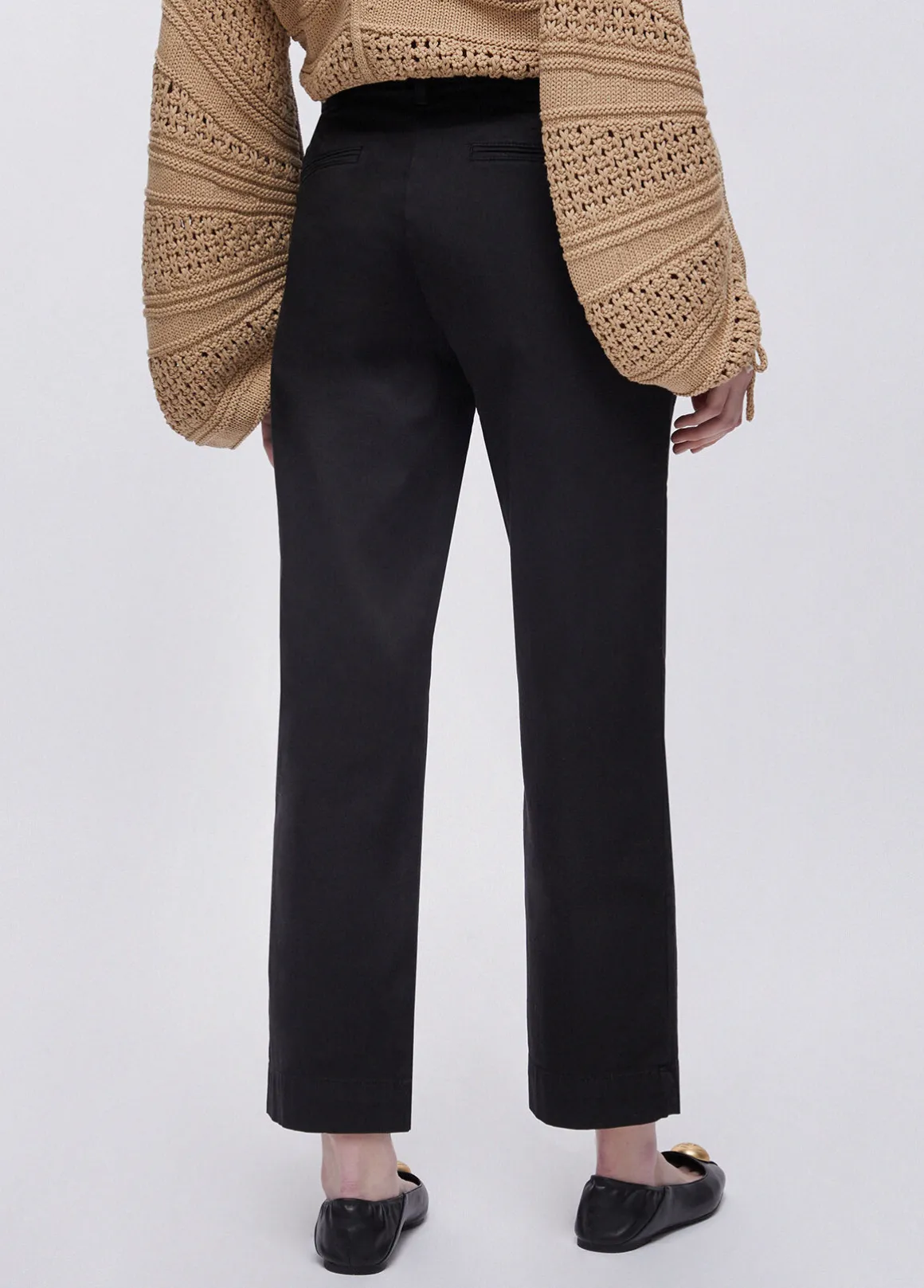 Pantaloni chino con patte
