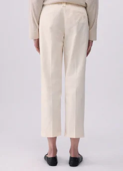 Pantaloni chino in gabardine