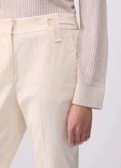 Pantaloni chino in gabardine