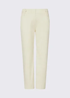 Pantaloni chino in gabardine