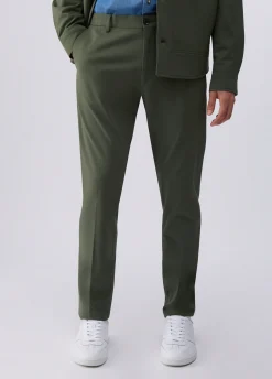Pantaloni chino in jersey