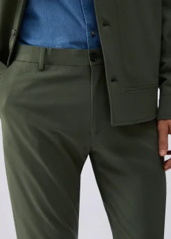 Pantaloni chino in jersey