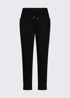 Pantaloni con strass