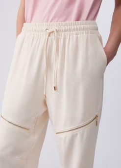 Pantaloni con zip
