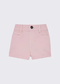 Pantaloni corti in drill di cotone