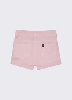 Pantaloni corti in drill di cotone