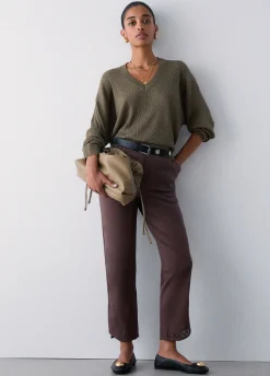 Pantaloni cropped