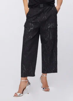 Pantaloni effetto wrinkle