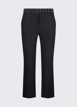 Pantaloni eleganti con borchie