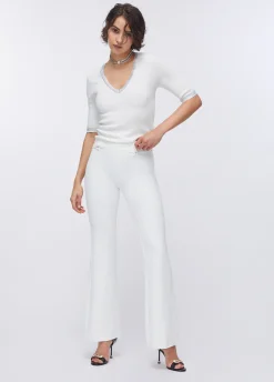 Pantaloni flare eleganti