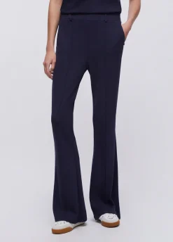 Pantaloni flare in punto milano