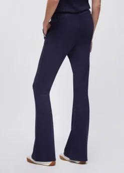 Pantaloni flare in punto milano