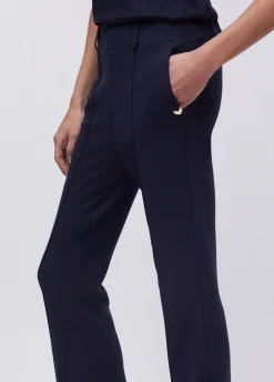 Pantaloni flare in punto milano