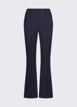 Pantaloni flare in punto milano