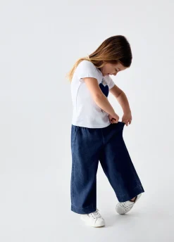 Pantaloni in denim tencel