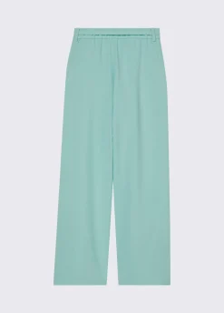 Pantaloni in envers satin