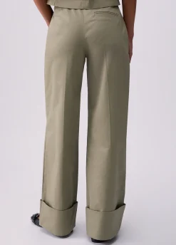 Pantaloni in gabardine