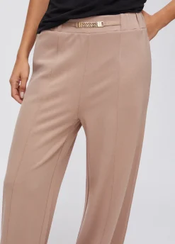 Pantaloni in jersey punto milano