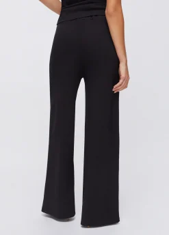 Pantaloni in jersey punto milano