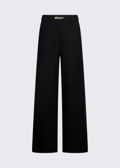 Pantaloni in jersey punto milano