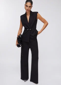 Pantaloni in jersey punto milano